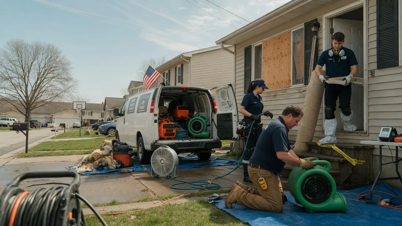 Water Damage Restoration in East Earl, PA near me